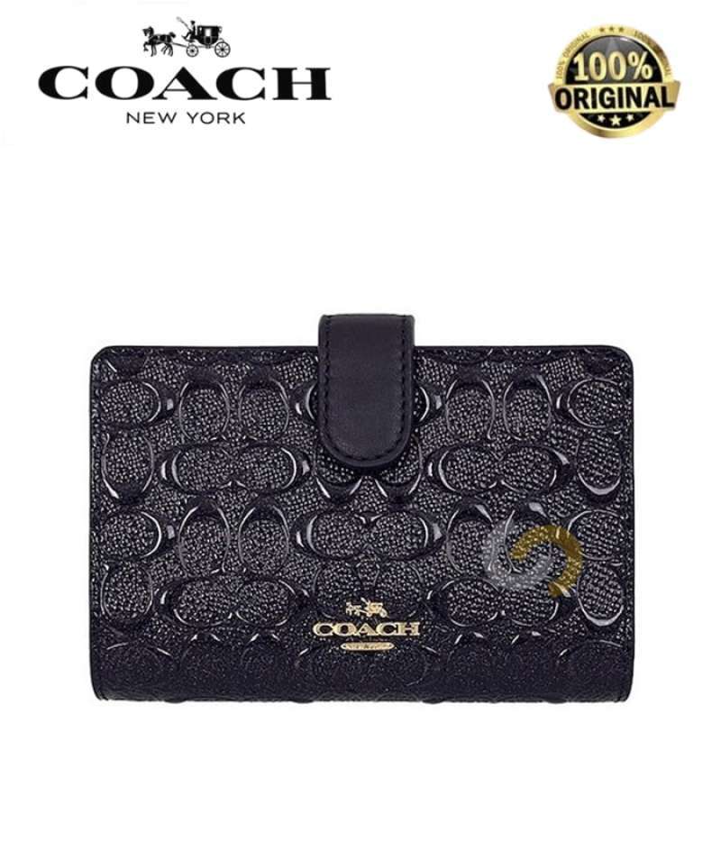Promo Coach Medium Corner Zip Wallet In 