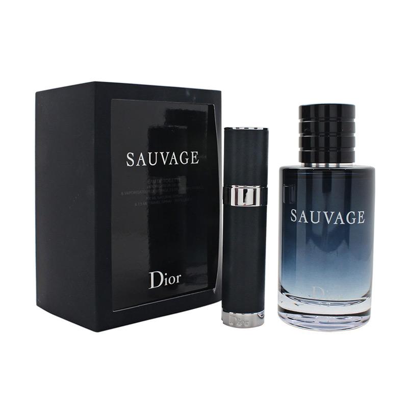 dior sauvage parfum gift set