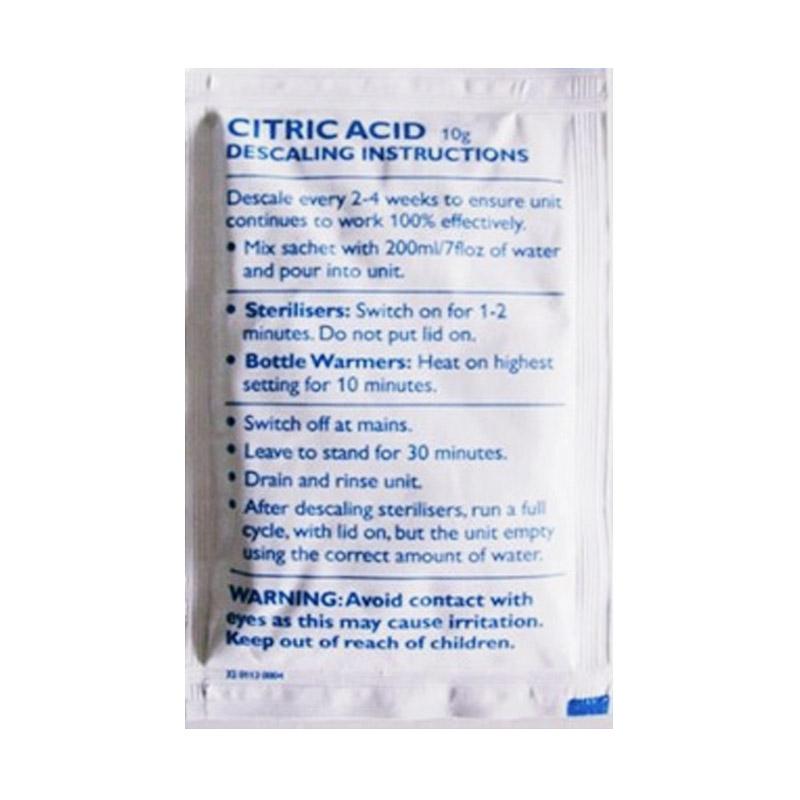 citric acid steriliser