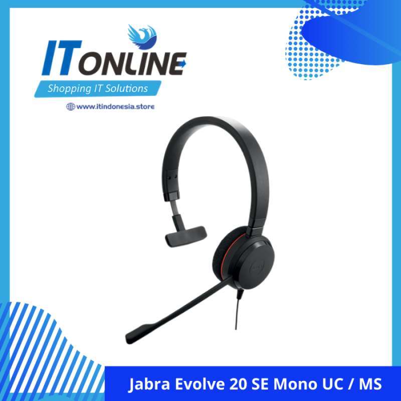 Jual Jabra Evolve 20 SE Mono UC / MS di 