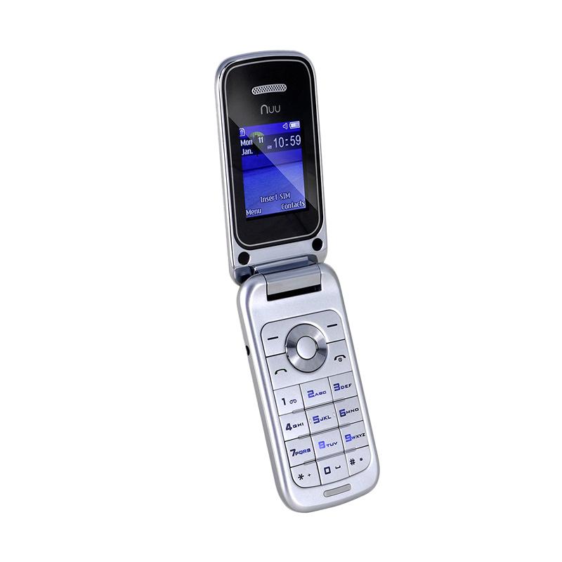 Nuu F1 Handphone - White [64MB/RAM 32]