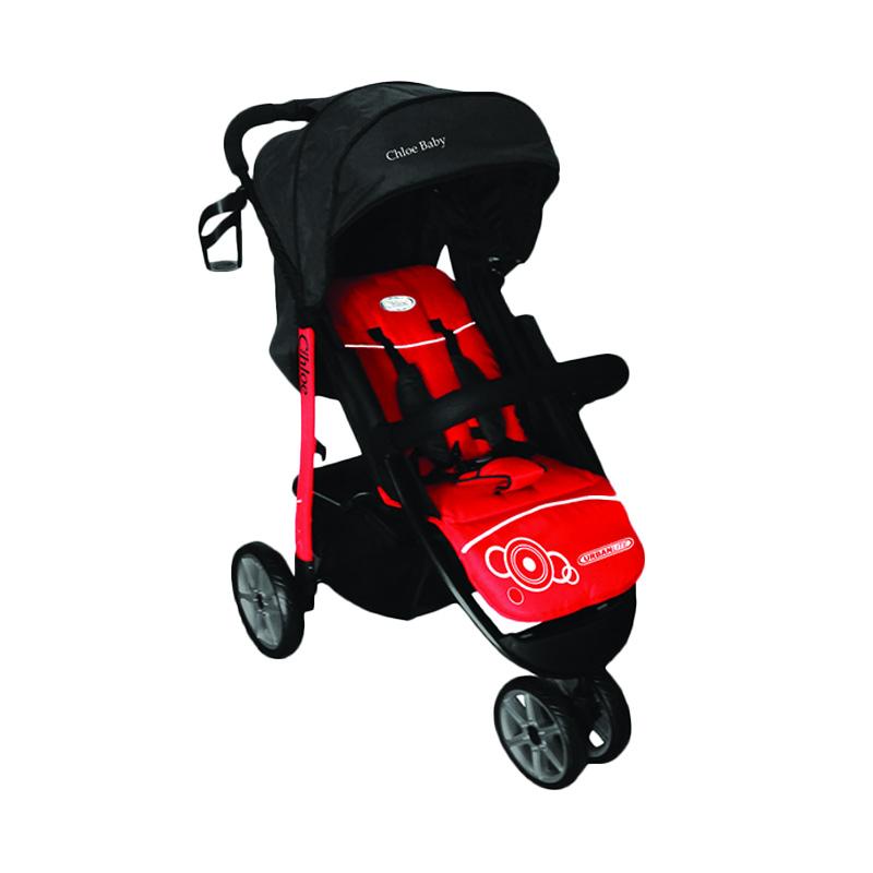 Jual Chloe Baby 3020 Sporty Baby Stroller Red Black di Seller PD