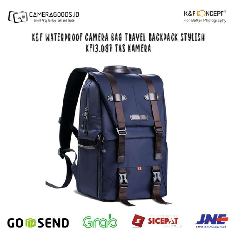 camera laptop travel backpack