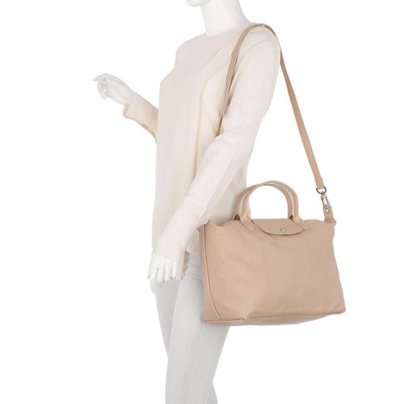 longchamp cuir medium