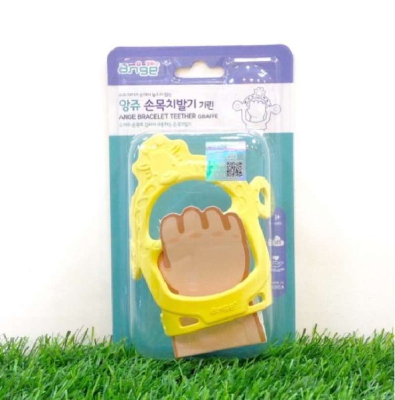 Jual TERMURAH Ange Bracelet Silicone Teether Case Giraffe