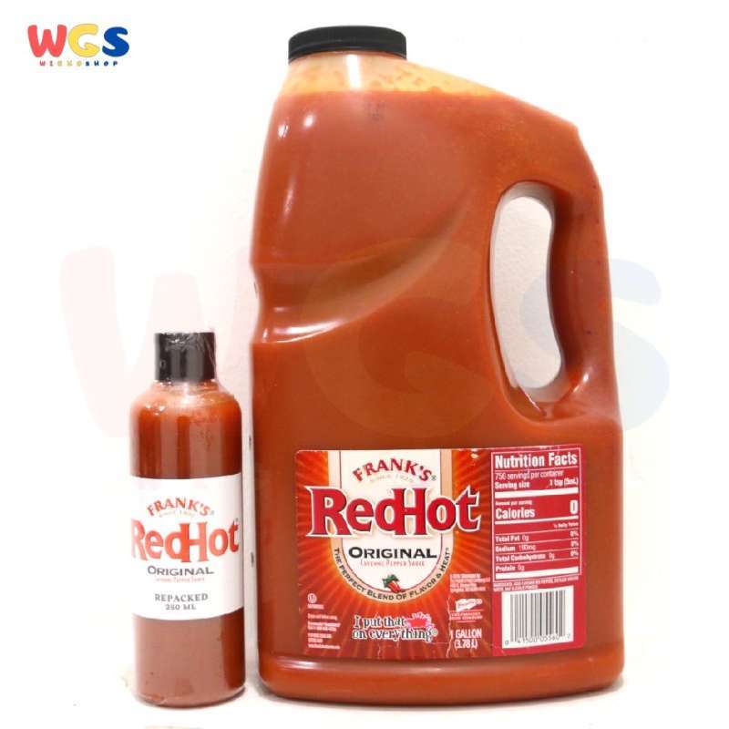 Jual Frank's Franks Red Hot Original Cayenne Pepper Sauce 250 ...