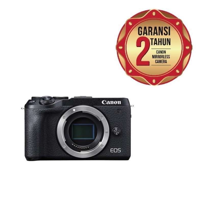 eosm 6 mark ii body only black