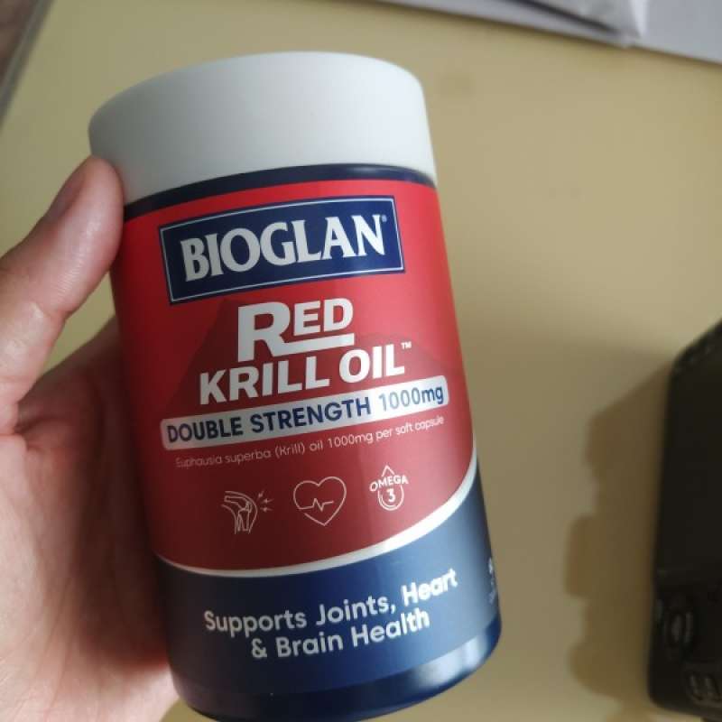 Bioglan red krill store oil 1000mg 60 capsules