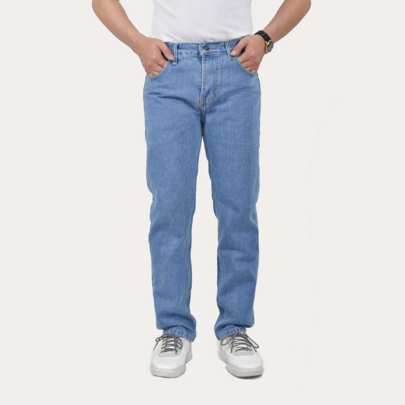 Promo Emoline Straight Jeans Basic Men 