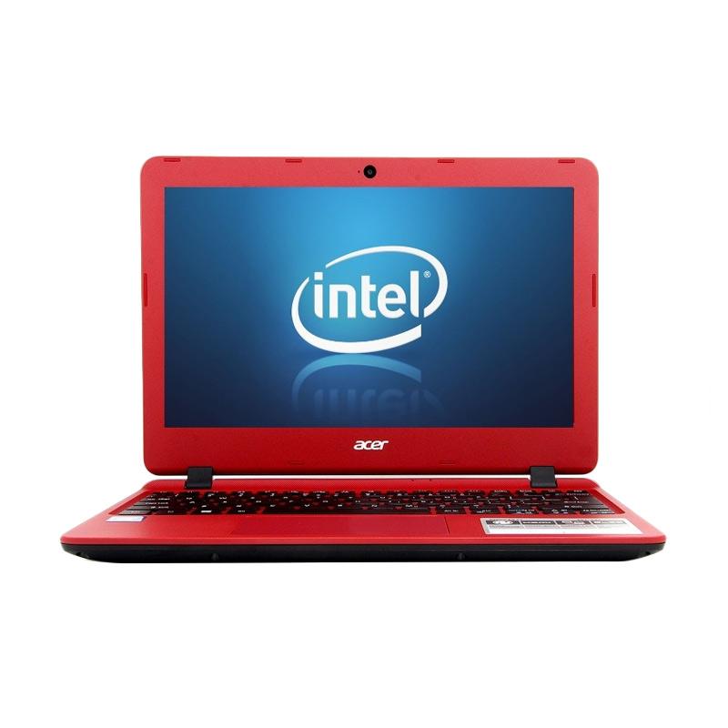 Acer ES1-132 Laptop - Red [Intel 3350 1.1 GHz/2GB/500GB/11.6 Inch/Intel HD/HDMI/DOS]