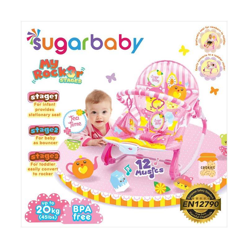 Bouncer sugar 2025 baby untuk newborn