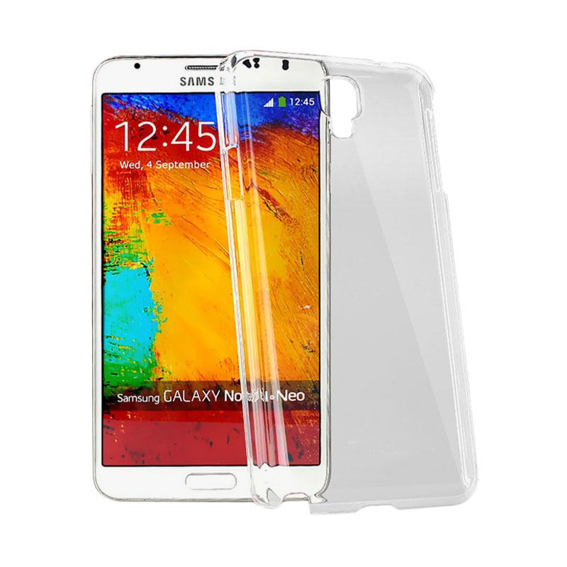 Jual Oem Crystal Hardcase Casing For Samsung Galaxy Note 3 Neo N750 Clear Free Tempered Glass Online Oktober 2020 Blibli Com