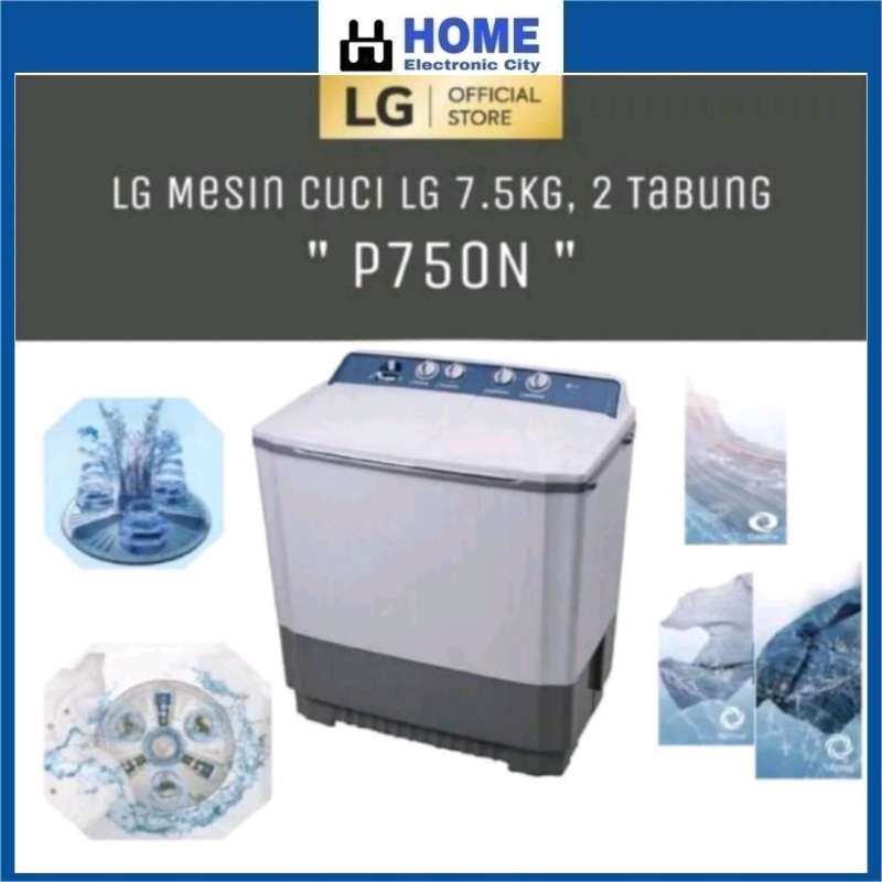 Jual Lg P750n Twin Tub Washing Machine Kg] Di Seller Home