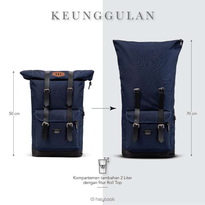 TAS BACKPACK FASHION TRAVELLER RANSEL 