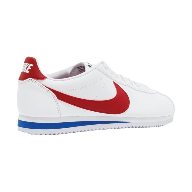 nike red and blue sneakers