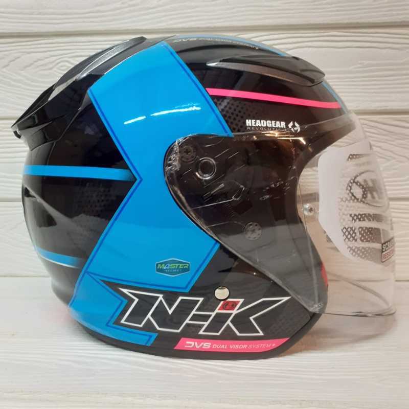 Jual HELM NHK R1 MOTIF NAPOLEON BLACK 