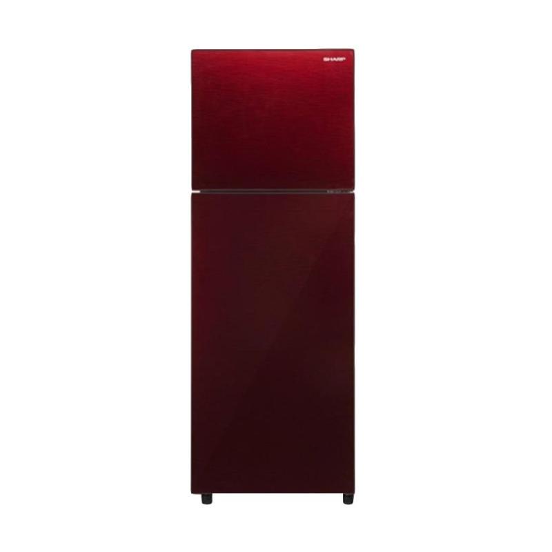 Jual Sharp Sj246xgmr Small 2 Door Refrigerator Kulkas 2 Pintu