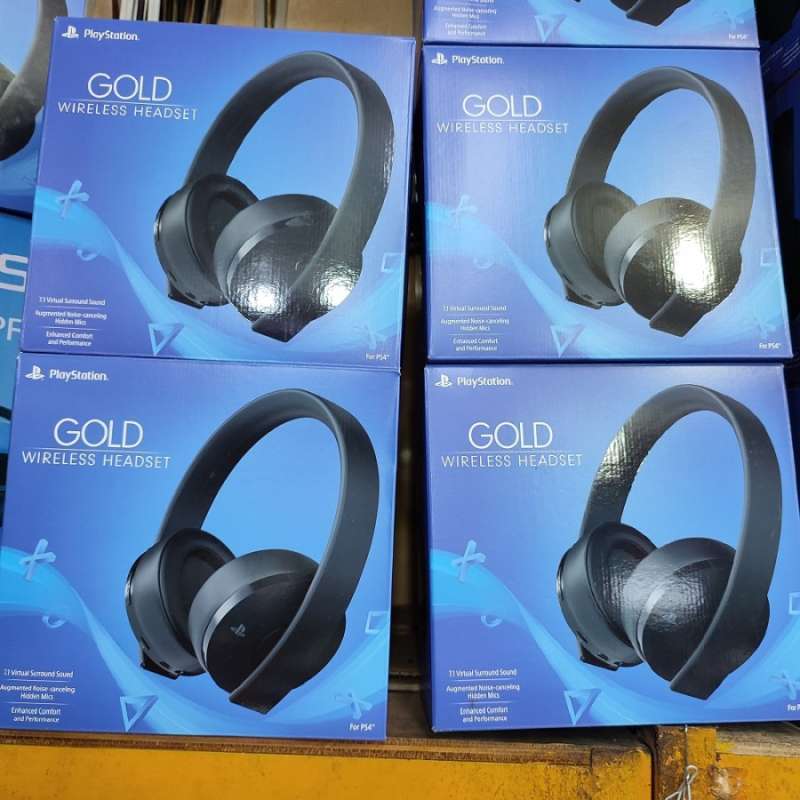 Jual Headset Wireless GOLD for PS4 PC di Seller Teras Game Ancol