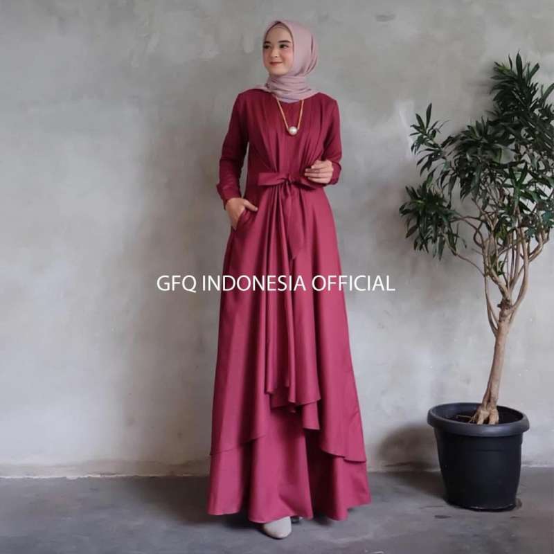 Promo SENJA MAXI DRESS / LONG DRESS 