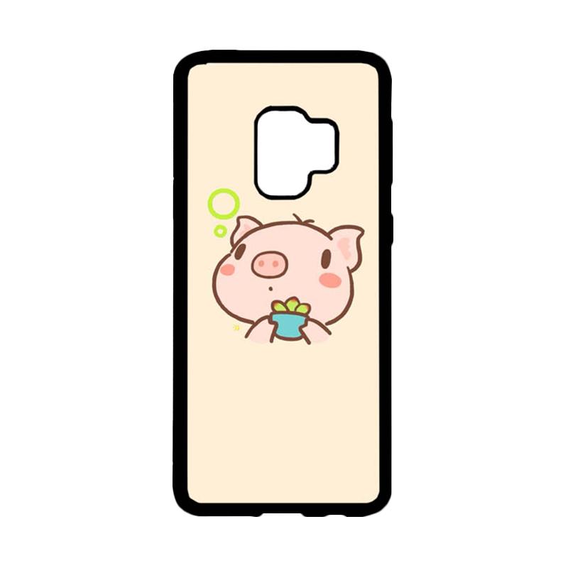Bunnycase Yoo Piggy 2 L0301 Custom Hardcase Casing for Samsung Galaxy S9