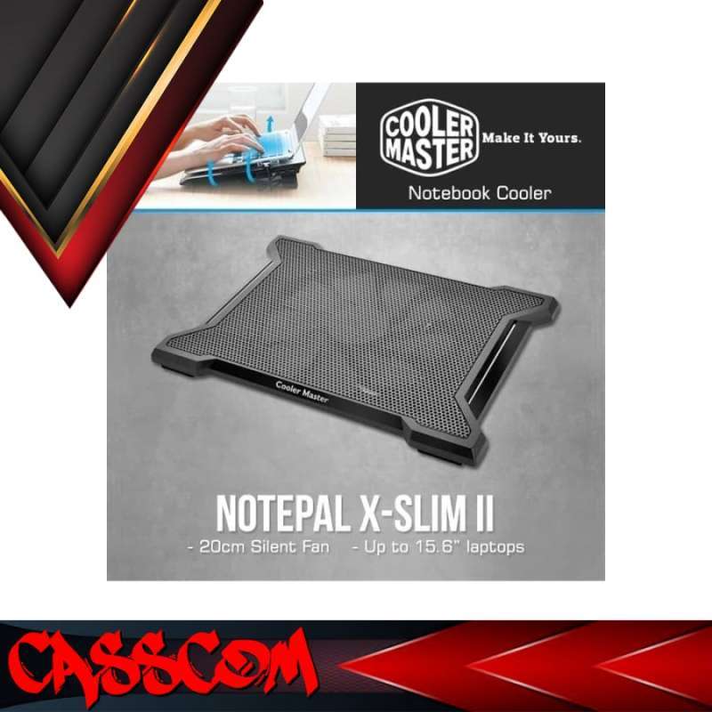 Jual Cooling Pad Cooler Master NOTEPAL X SLIM II di Seller CassCom