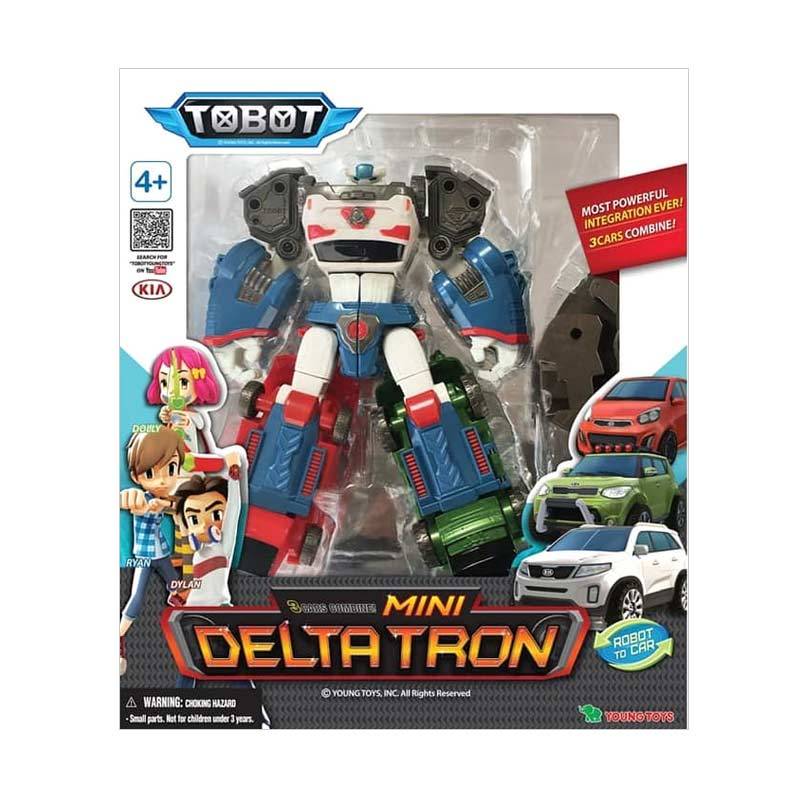 Jual Young Toys Tobot Mini Deltatron Action Figure Original