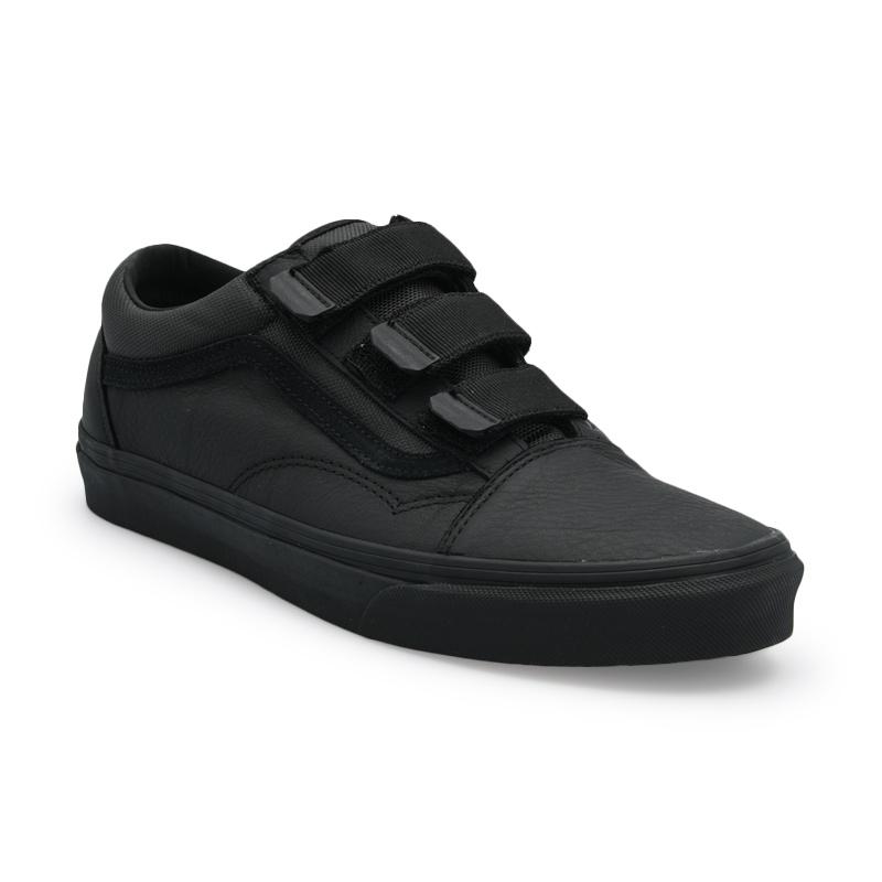 vans all black velcro,Free delivery 