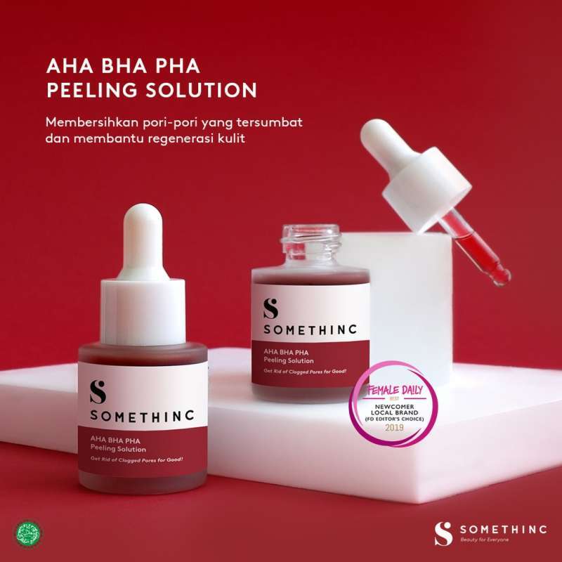 Promo SOMETHINC AHA BHA PHA Peeling Solution di Seller Makeupexpertise -  Kab. Tangerang, Banten | Blibli