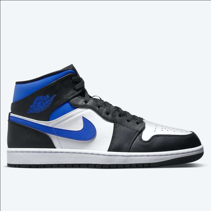 jordan 1 black white royal blue