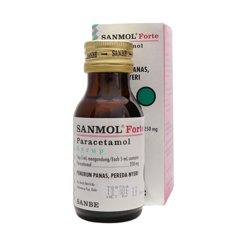Jual Sanbe Farma Sanmol Syrup Obat Demam 60 Ml Online Desember 2020 Blibli