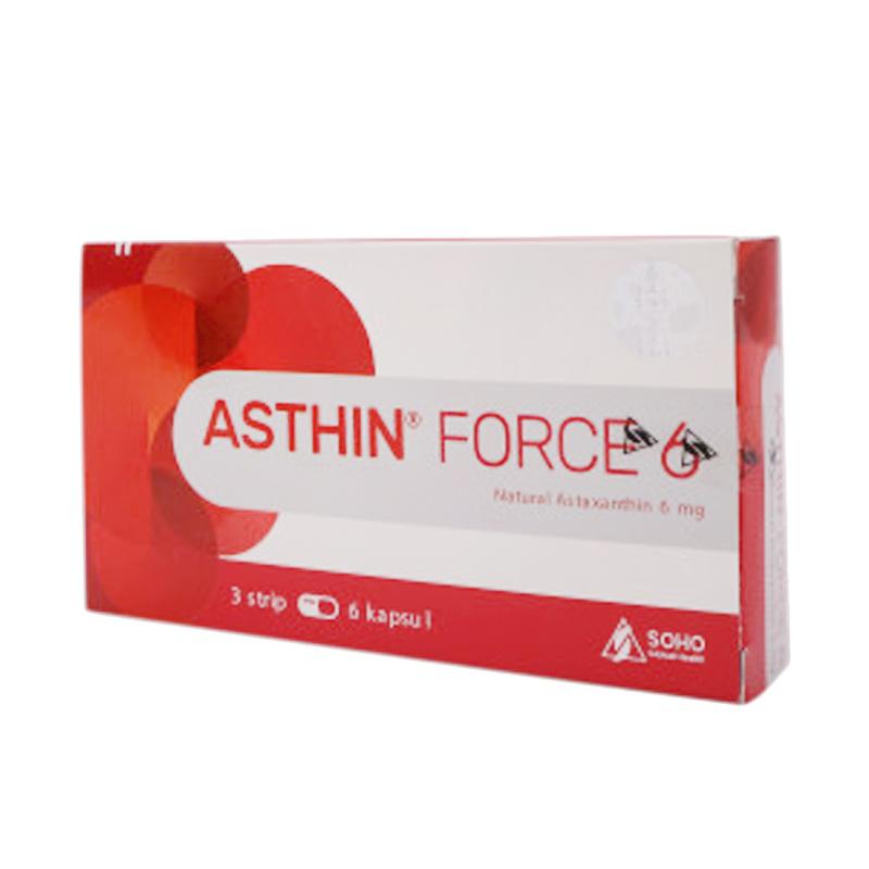 soho asthin force 6 suplemen kesehatan 1 box 3 strip 6 capsules