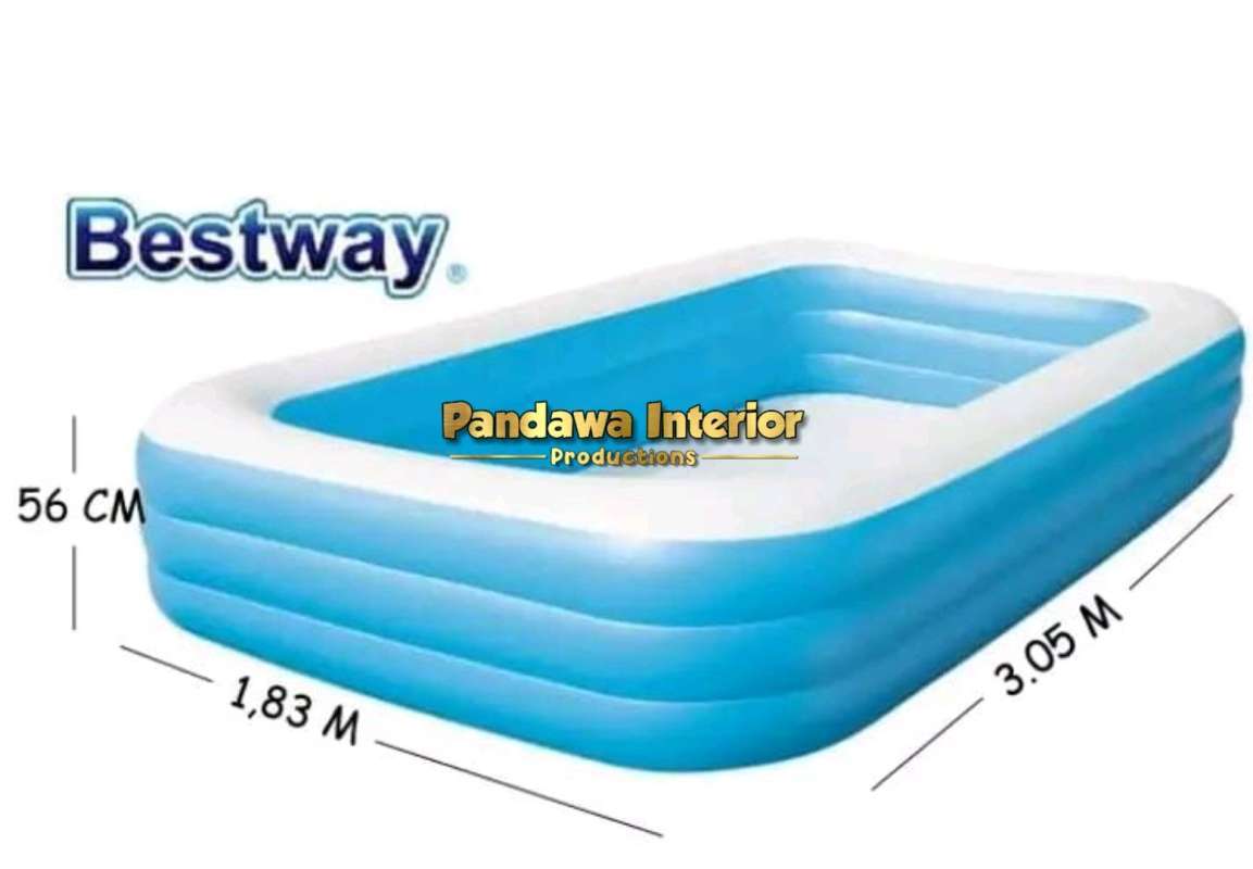 Jual Bestway 54009 Kolam Renang Anak 305x183x56 Cm Di Seller