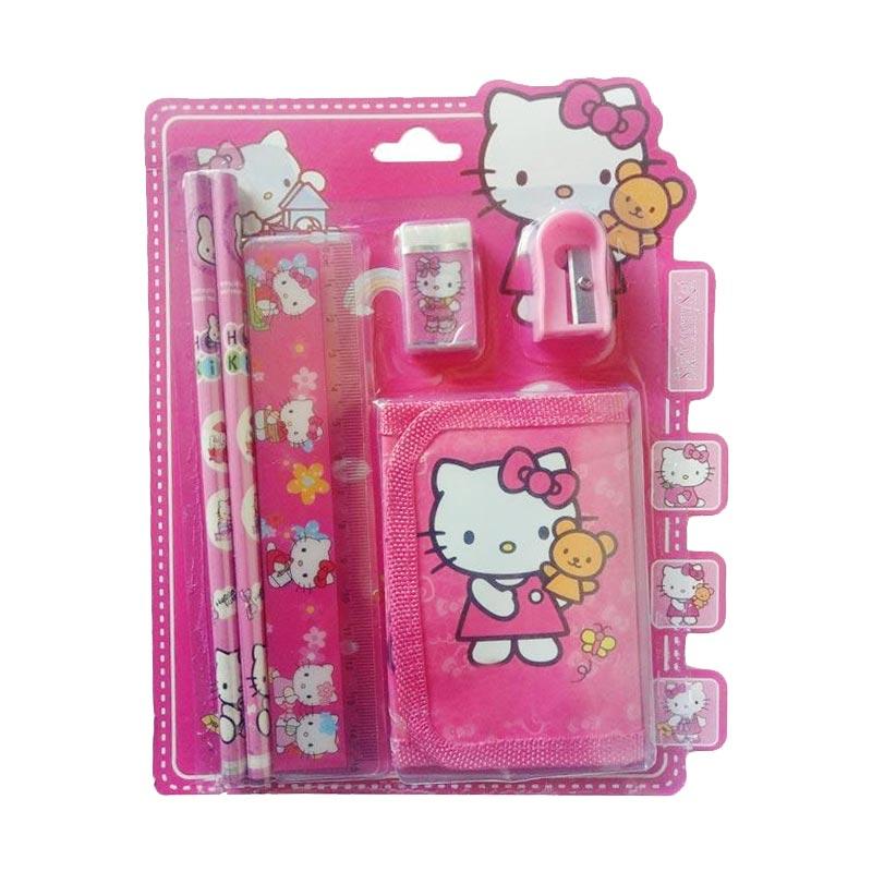 download animasi gratis gambar animasi Jual Jejo Stationery Hello Kitty 6 In1 Set Alat Tulis Anak Murah Terupdate
