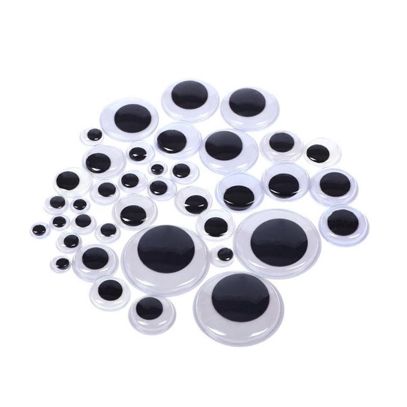 Jual Bluelans Moving Eyeball Eye Scrapbook Doll Toy Diy Kids School Handcraft Accessories Black White 0 8 Cm Online Juli 2020 Blibli Com