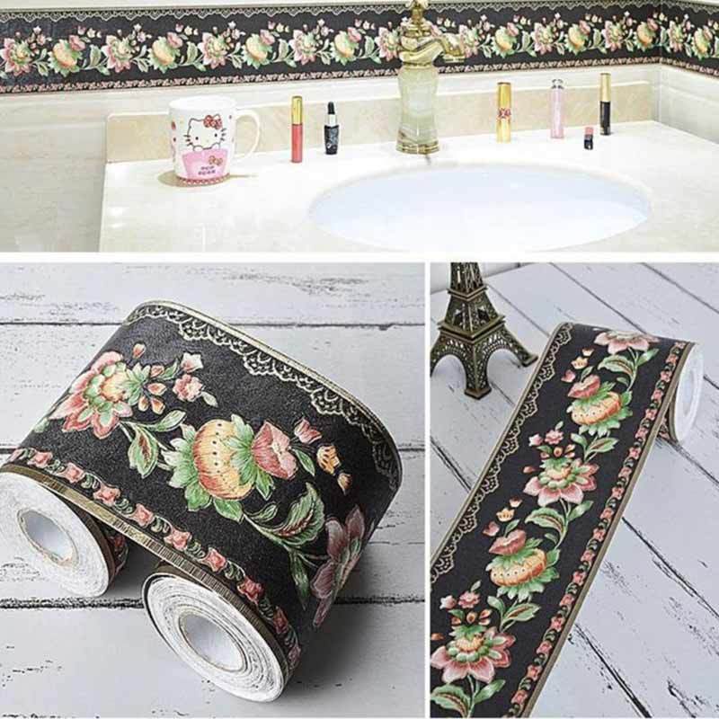 Jual Oem Prm 029 Wallpaper Border Premium Wall Sticker List Border Terbaru Juni 2021 Blibli