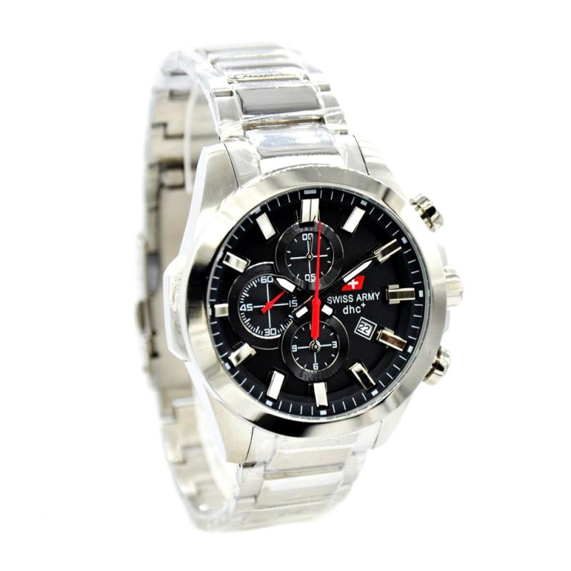 Jam tangan swiss army dhc+ chronograph sales