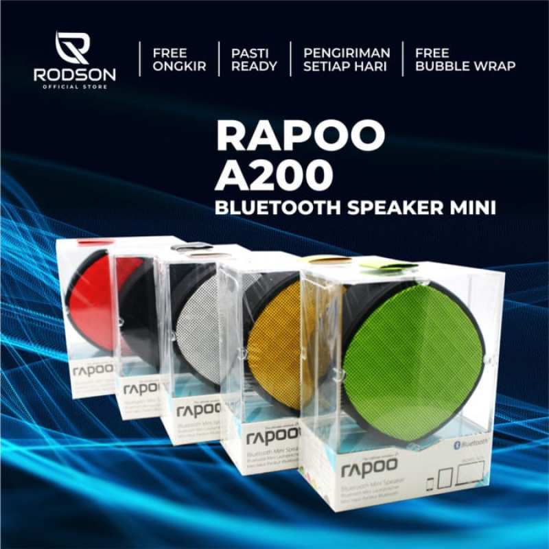 Promo Rapoo A200 bluetooth speaker mini 