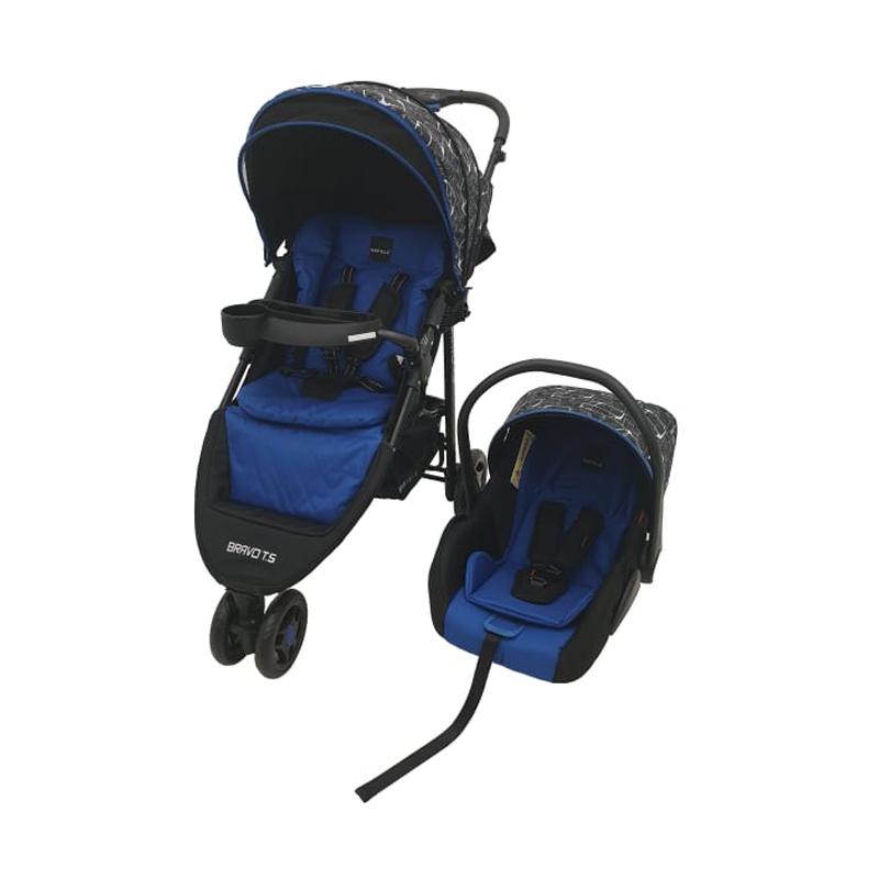 Jual Babyelle Bravo S 503 BE 06 Travel System Stroller Royal