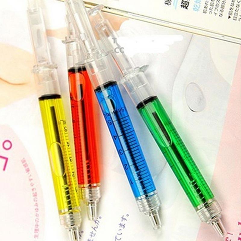 Jual Bluelans Syringe Injection Shape Ballpen 4pcs Set Doctor Nurse Gift Liquid Pen Ballpoint Online Desember 2020 Blibli