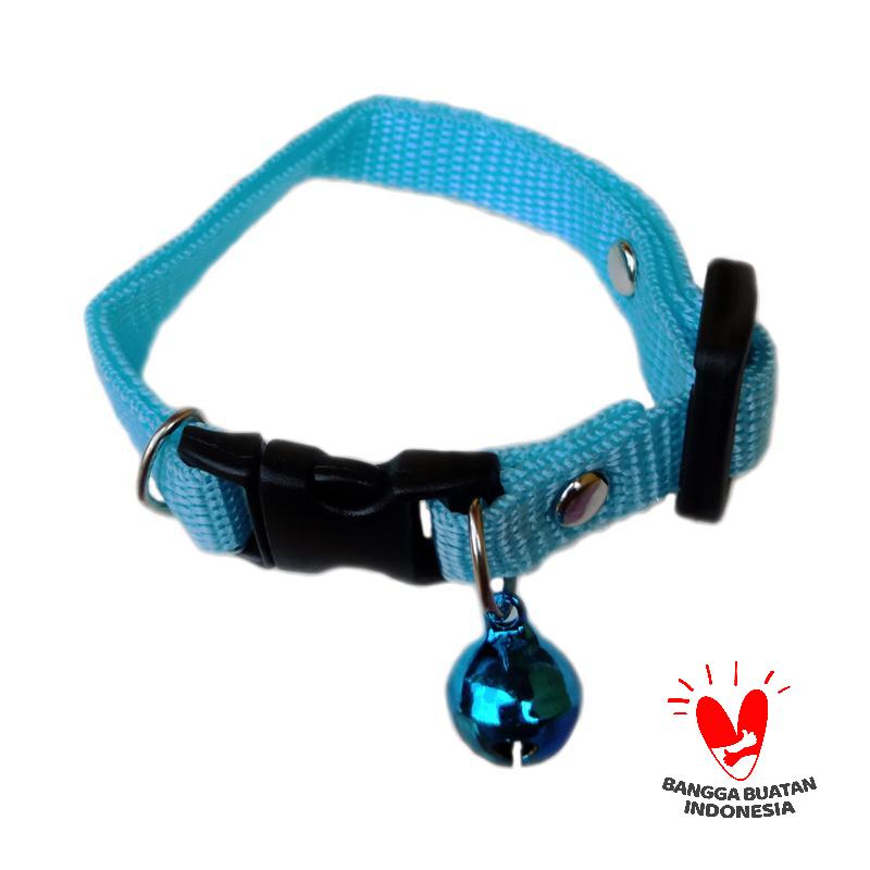 OEM Polos Kalung Kucing or Anjing - Biru Muda [Lebar 1 cm]