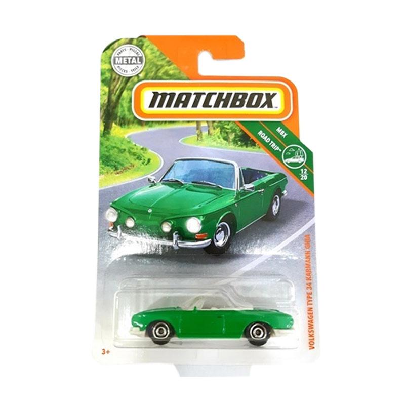 Jual Matchbox 30782 Volkswagen Type Karmann Ghia Green 19 Online September 2020 Blibli Com