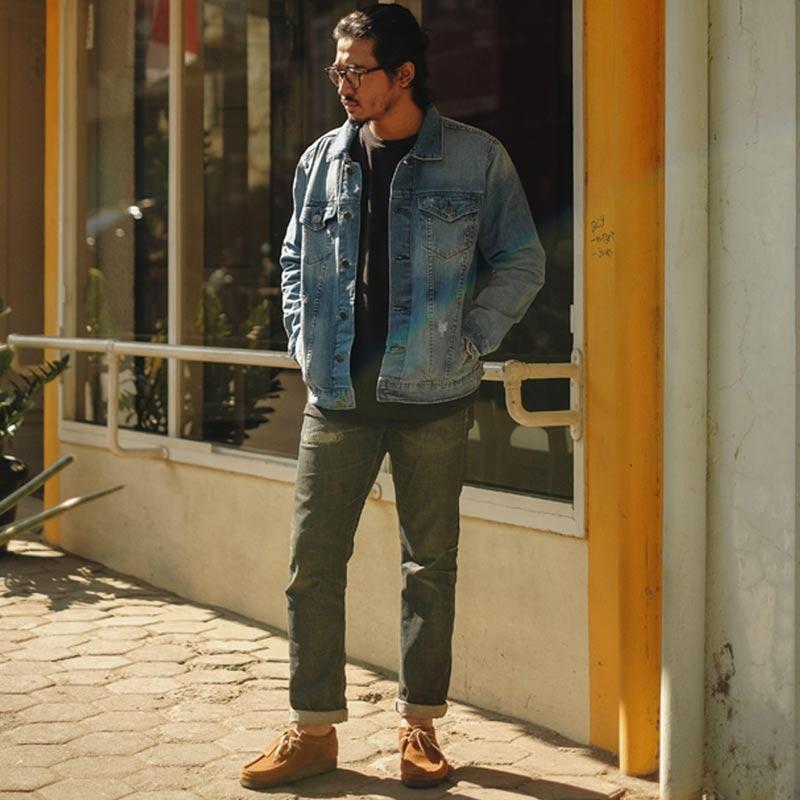 Jual PORT REPLAY Denim Trucker Jaket 
