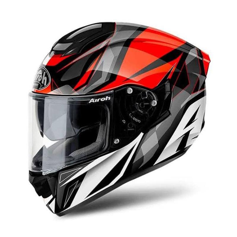 Jual Helm Airoh ST501 Black Matt Thunder White Type Clearance