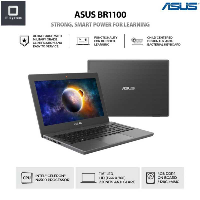 Asus BR1100FKA - Intel Celeron N4500, 4 Go RAM, 128 Go, 11.6" - Reconditionné