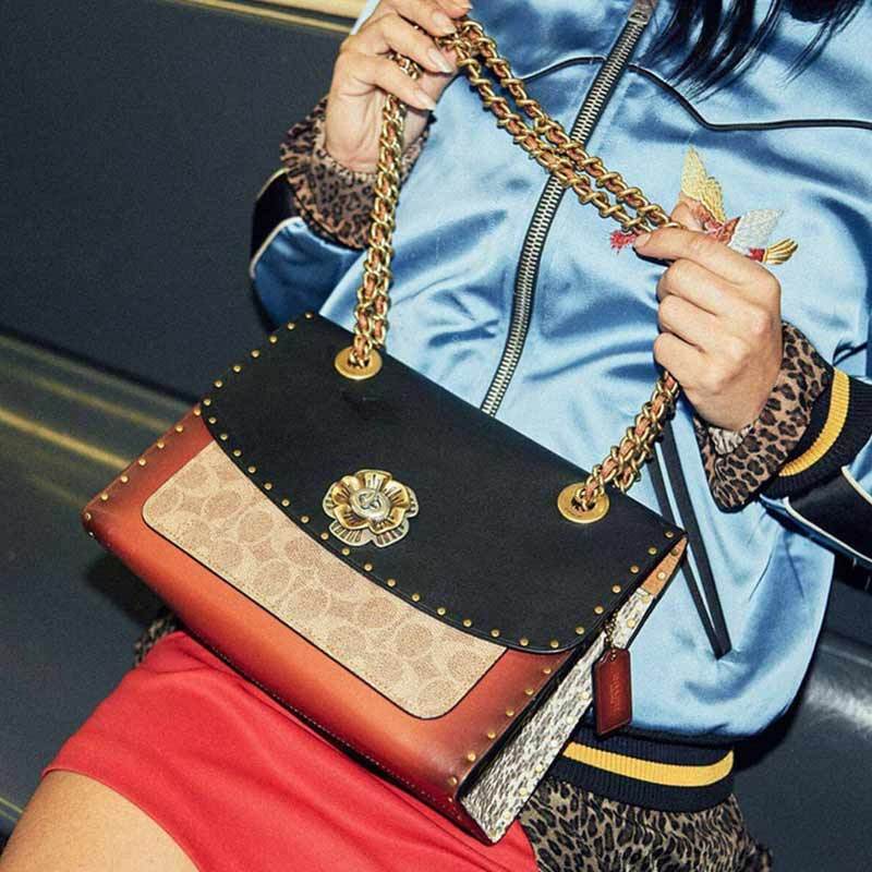 Jual Coach Parker Medium with Rivers Sling Bags Wanita di Seller