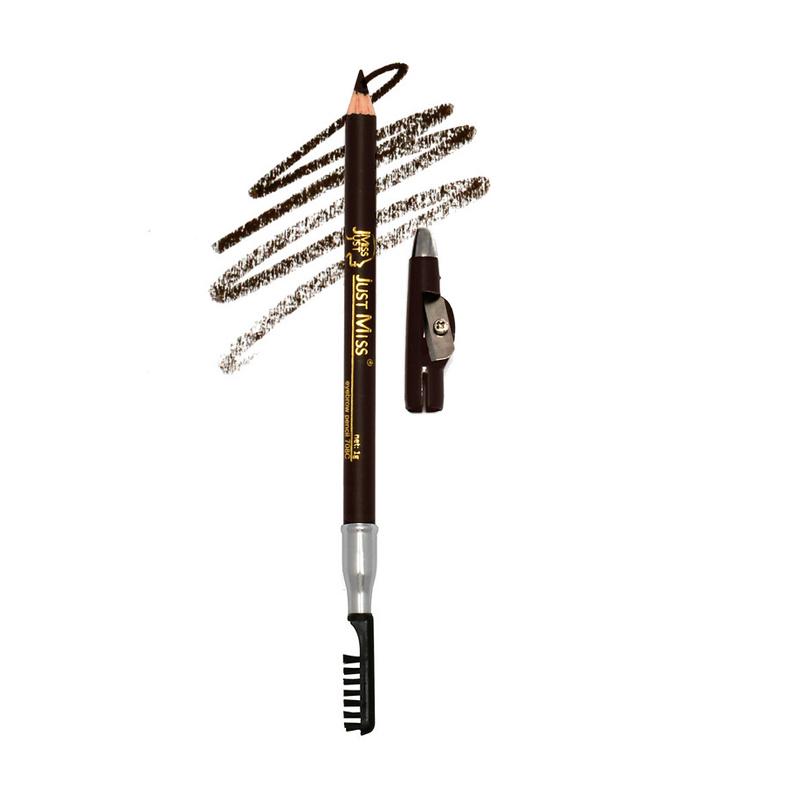 Jual Just Miss Pensil Alis Sikat Alis Serutan Coklat Muda Online Desember 2020 Blibli