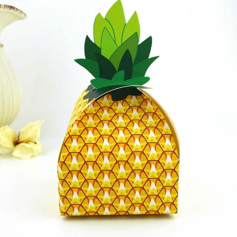 Wallpaper Jual 10pcs Candy Pineapple Paper Box Gift Bag Holiday Wedding Free HD
