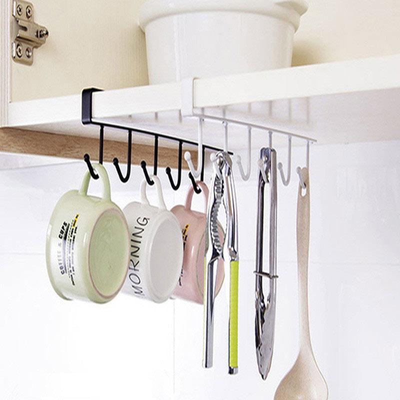 Jual H Ikea Cups Glasses Storage Hooks Kitchen Utensil Ties Belts And Scarf Hanging Under Cabinet Closet Rack Holder Online September 2020 Blibli Com