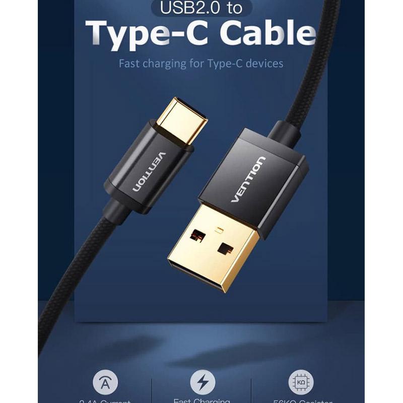 Jual Vention Cas Usb Type C Kabel Data 0 25 M Murah Maret 2020