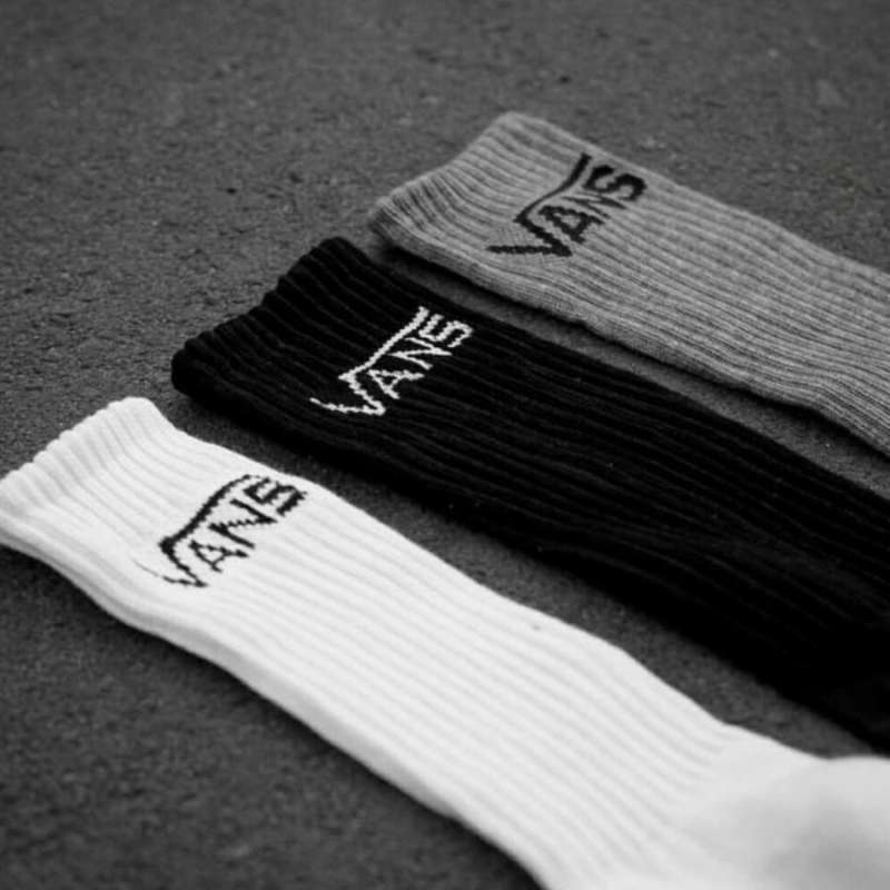 Jual Kaos Kaki Vans Panjang Kaos Kaki Vans Polos Tebal Pria